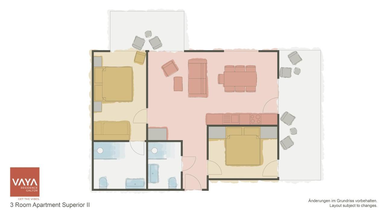 Vaya Residence Galtuer Paznaun Inklusive Silvretta Card Premium Esterno foto